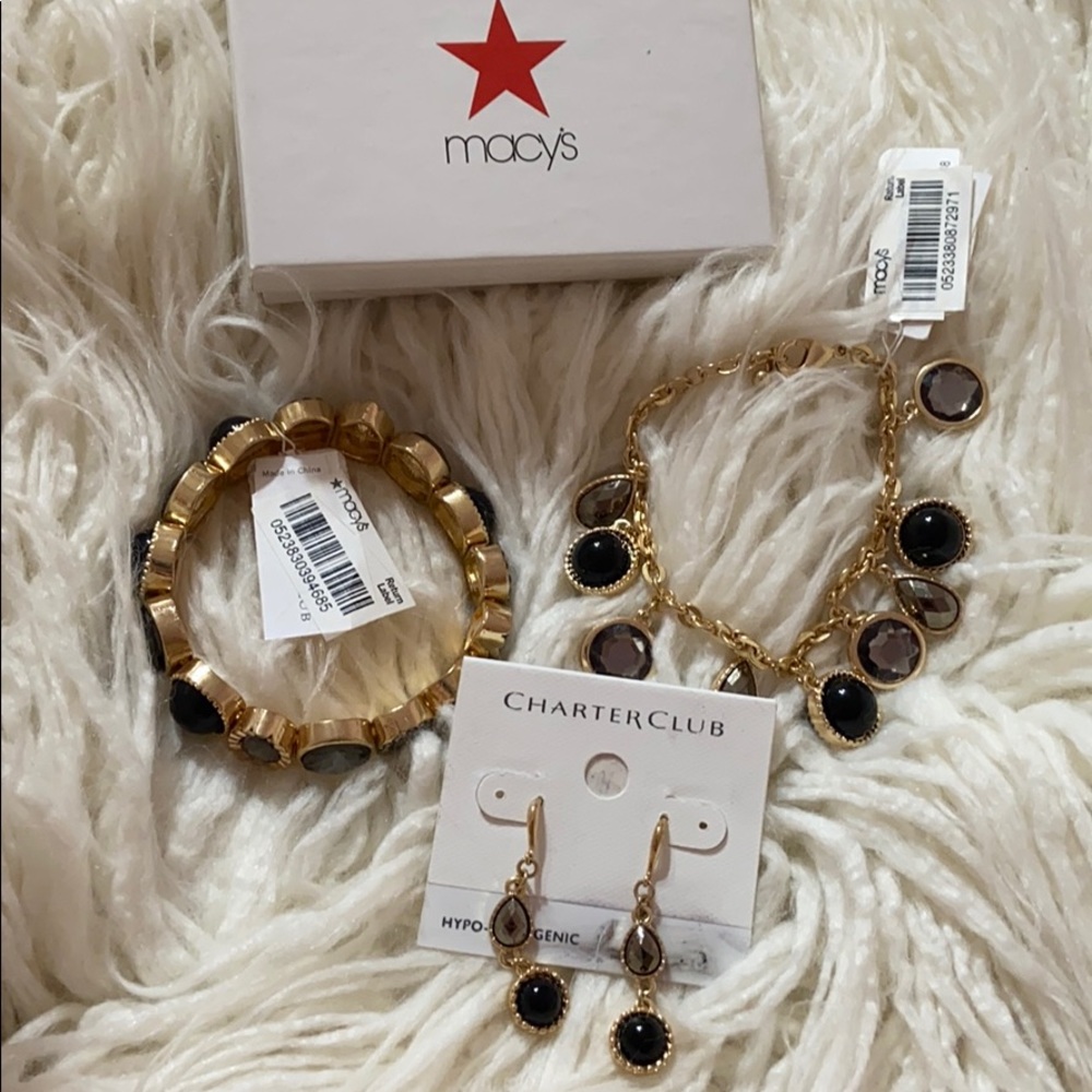 Macy’s Jewelry set: Charter Club collection